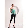 Women's Tiered Floral Print Top